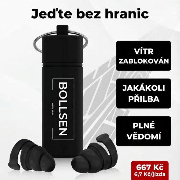 Moto+ Ušní špunty pro motocykl