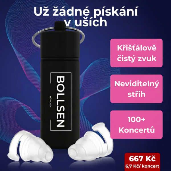 Music SoundPRO Ušní špunty pro koncerty, festivaly a hudbu